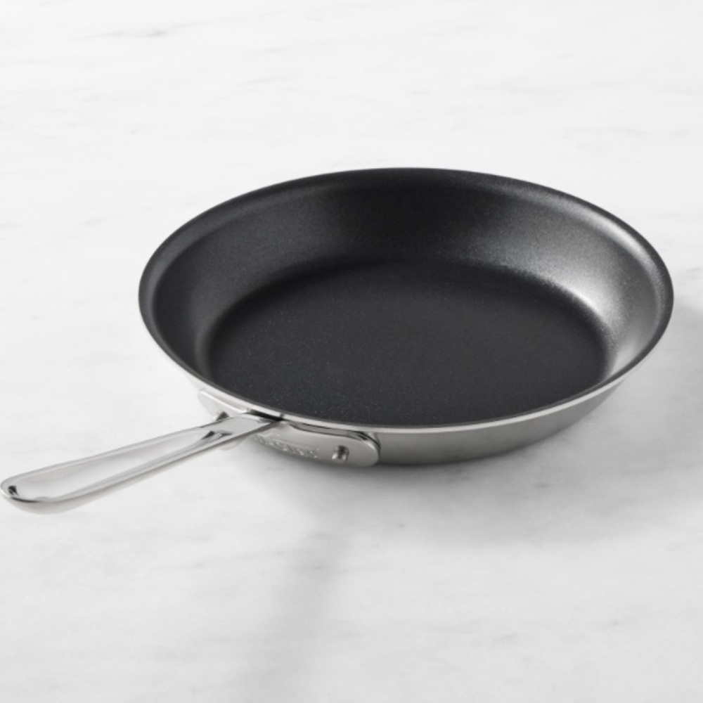 All-Clad D5® Stainless-Steel Pro Nonstick Omelette Fry Pan - 8”